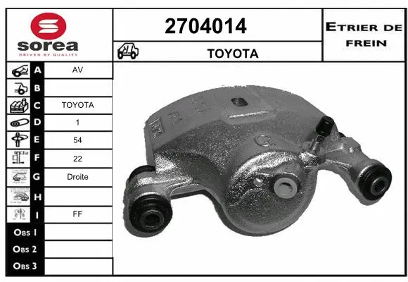 Brake Caliper (2704014)