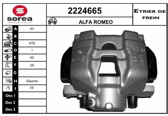 Brake Caliper (2224665)