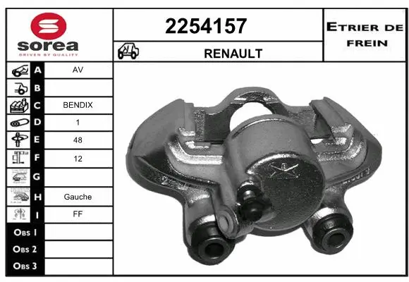 Brake Caliper (2254157)