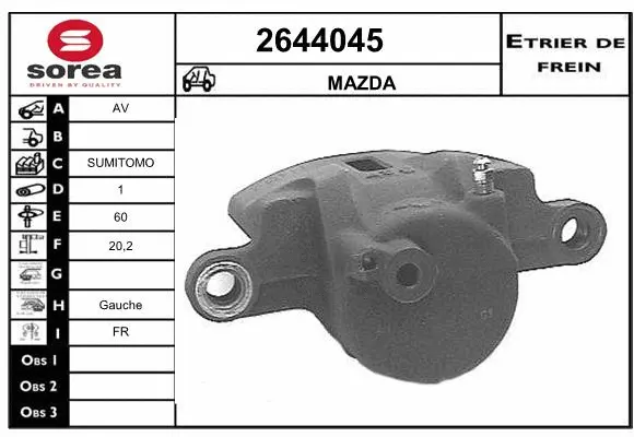 Brake Caliper (2644045)