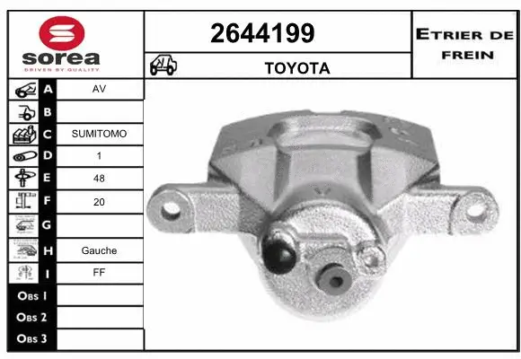 Brake Caliper (2644199)