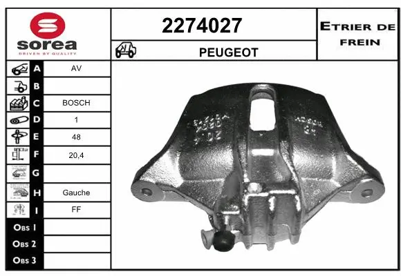Brake Caliper (2274027)