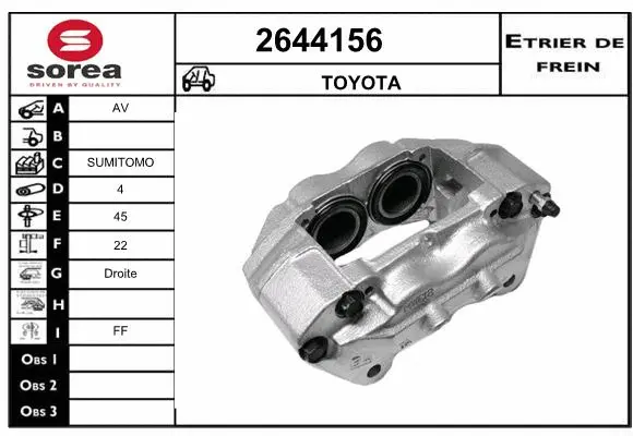 Brake Caliper (2644156)