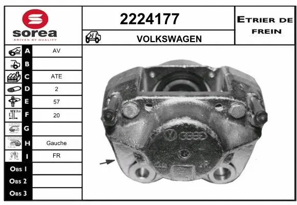 Brake Caliper (2224177)