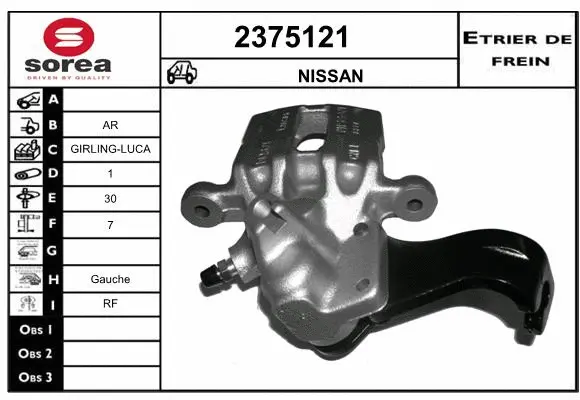 Brake Caliper (2375121)