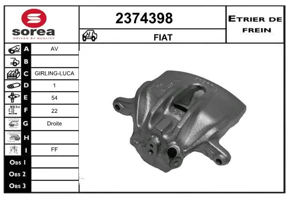 Brake Caliper (2374398)