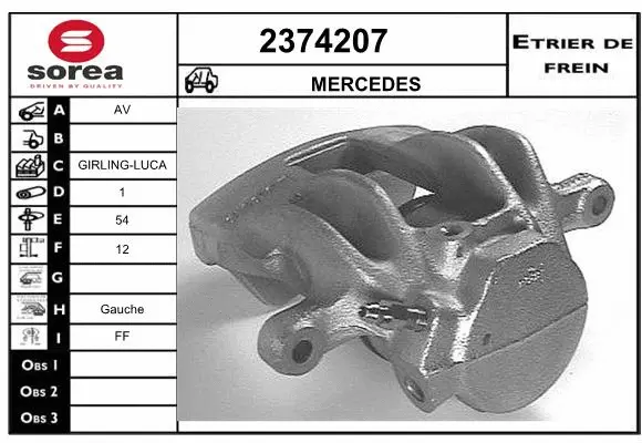 Brake Caliper (2374207)