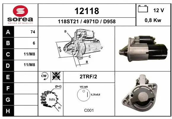 Starter (12118)