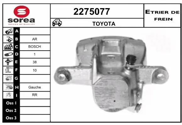 Brake Caliper (2275077)