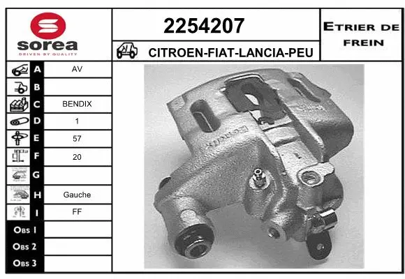 Brake Caliper (2254207)