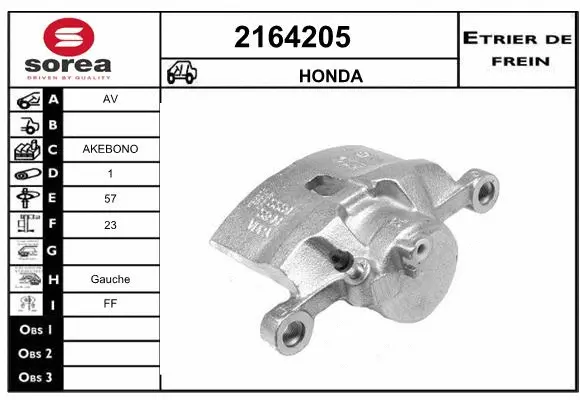 Brake Caliper (2164205)