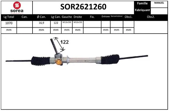Steering Gear (SOR2621260)