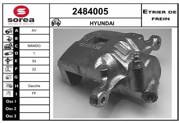 Brake Caliper (2484005)