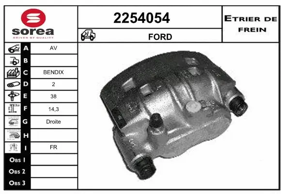 Brake Caliper (2254054)