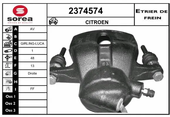 Brake Caliper (2374574)
