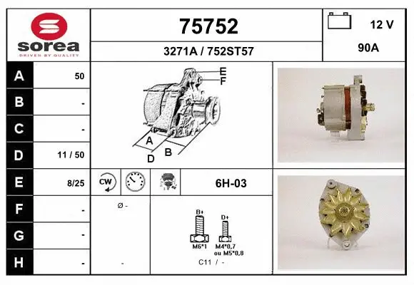 Alternator (75752)