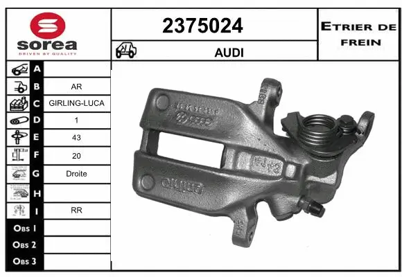 Brake Caliper (2375024)
