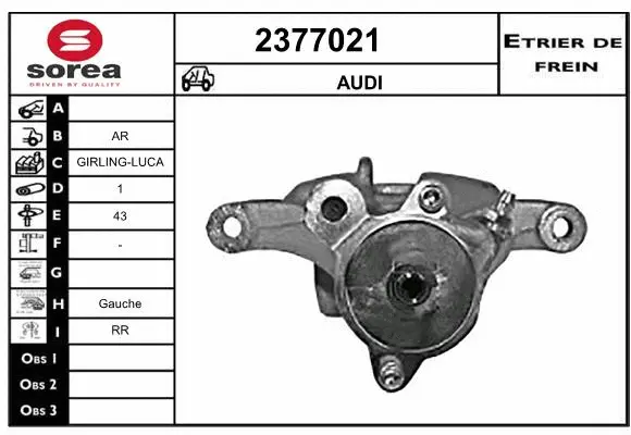 Brake Caliper (2377021)