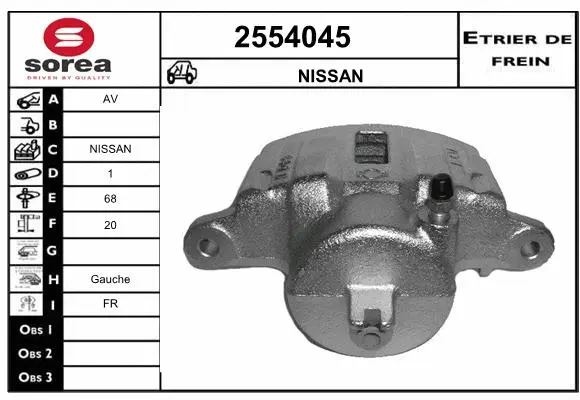 Brake Caliper (2554045)