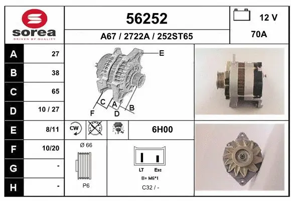 Alternator (56252)