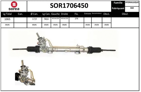 Steering Gear (SOR1706450)