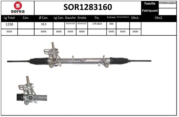 Steering Gear (SOR1283160)