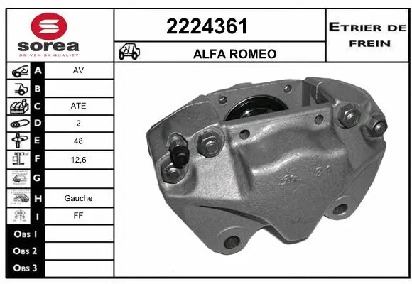 Brake Caliper (2224361)