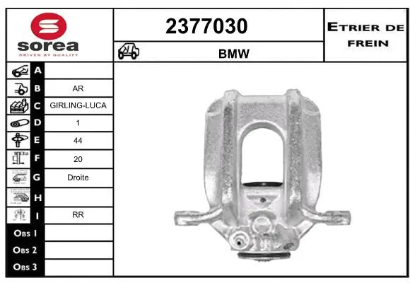 Brake Caliper (2377030)