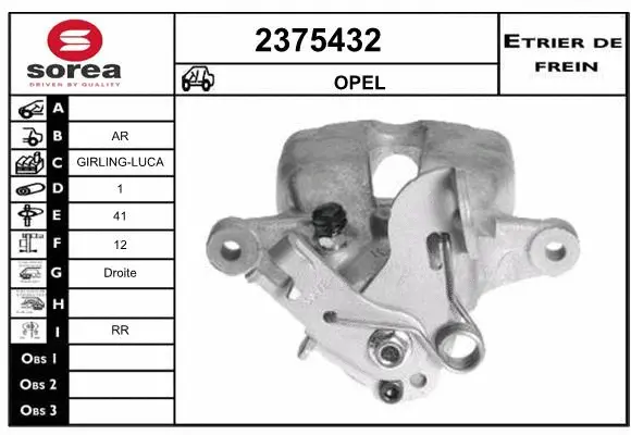 Brake Caliper (2375432)