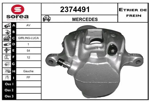 Brake Caliper (2374491)