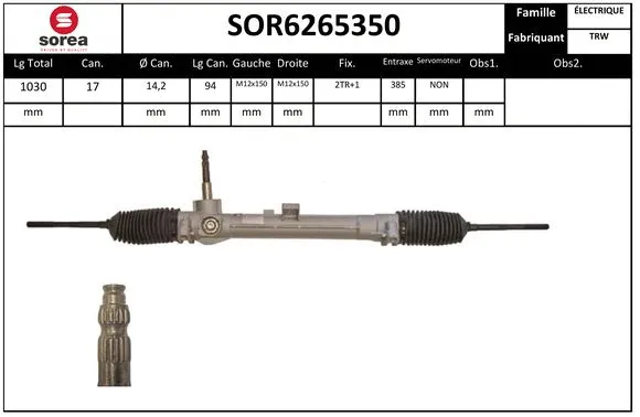 Steering Gear (SOR6265350)