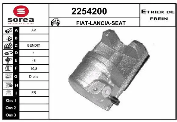 Brake Caliper (2254200)
