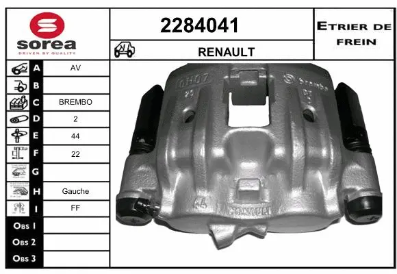 Brake Caliper (2284041)
