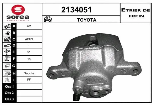Brake Caliper (2134051)