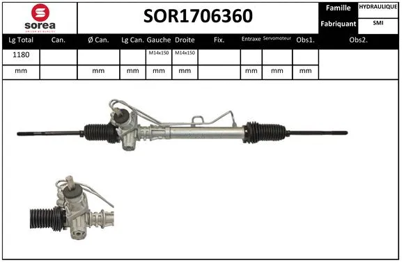 Steering Gear (SOR1706360)
