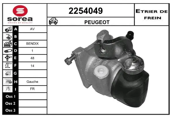 Brake Caliper (2254049)