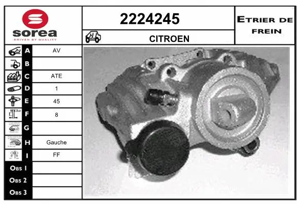 Brake Caliper (2224245)