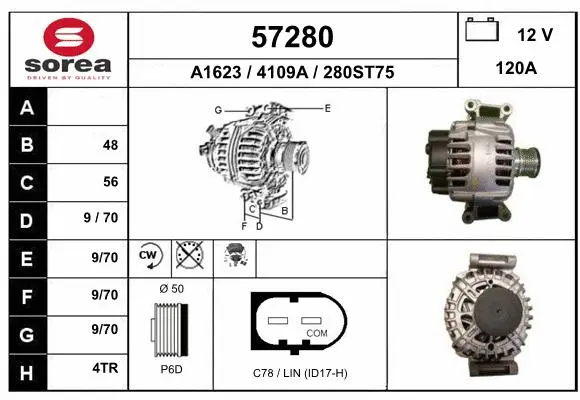 Alternator (57280)