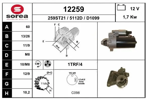 Starter (12259)