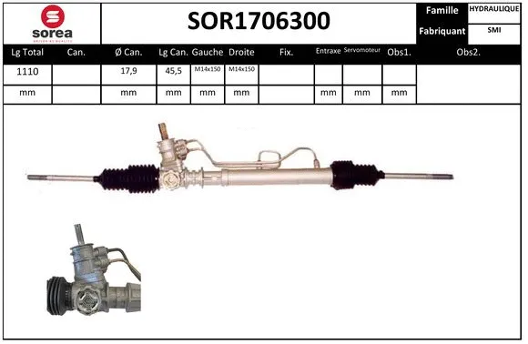 Steering Gear (SOR1706300)