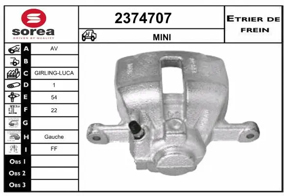 Brake Caliper (2374707)