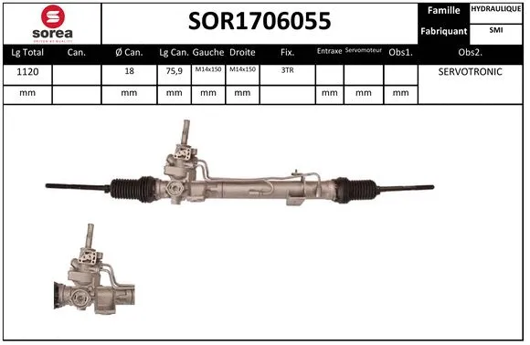 Steering Gear (SOR1706055)