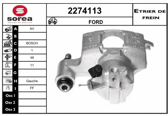 Brake Caliper (2274113)