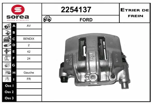 Brake Caliper (2254137)