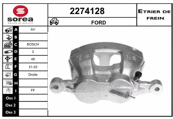 Brake Caliper (2274128)