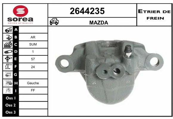 Brake Caliper (2644235)