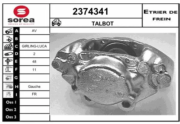 Brake Caliper (2374341)