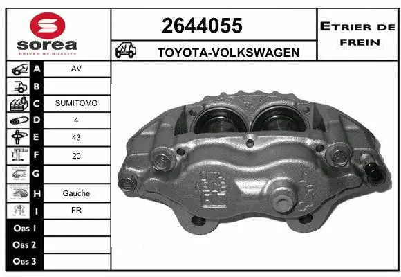 Brake Caliper (2644055)