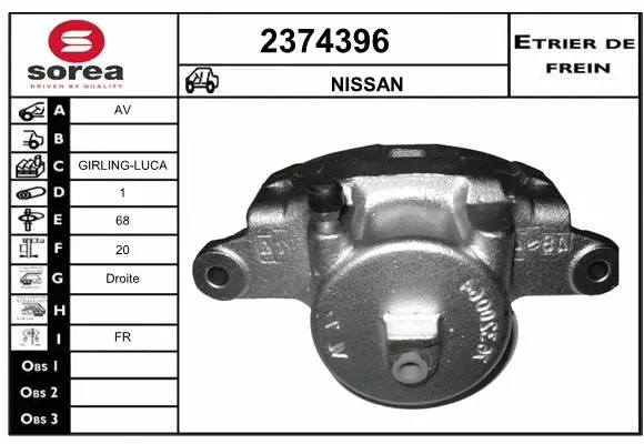 Brake Caliper (2374396)