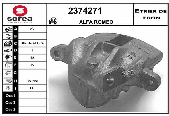 Brake Caliper (2374271)